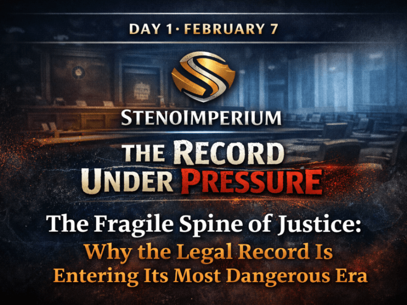 The Record Under Pressure – Why the Legal Record Has Entered Its Most Dangerous&nbsp;Era