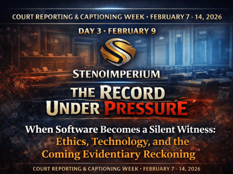 When Software Becomes a Silent Witness – Ethics, Technology, and the Coming Evidentiary&nbsp;Reckoning