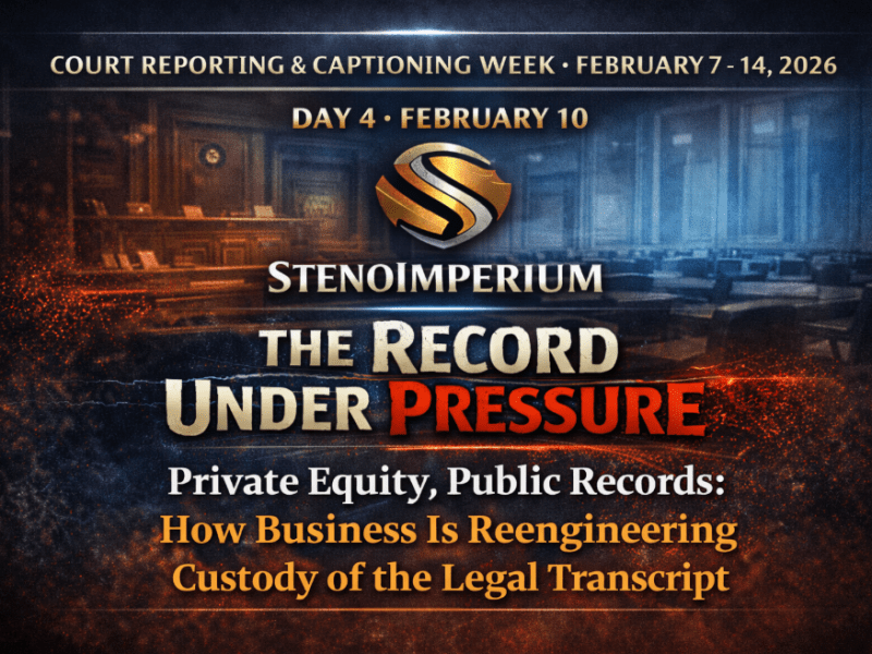 Between Bench and Record – What Is Already Happening Inside America’s&nbsp;Courtrooms