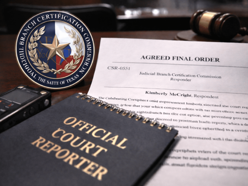 When Titles Carry Legal Meaning – The JBCC’s Action Involving Kimberly McCright and What It Signals for the Court Reporting&nbsp;Profession